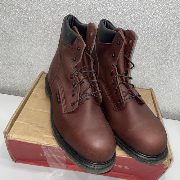 NEW RED WING Supersole 2.0 Safety Toe Work Boots – Men’s Size 14EE – Brown - Picture 2 of 9